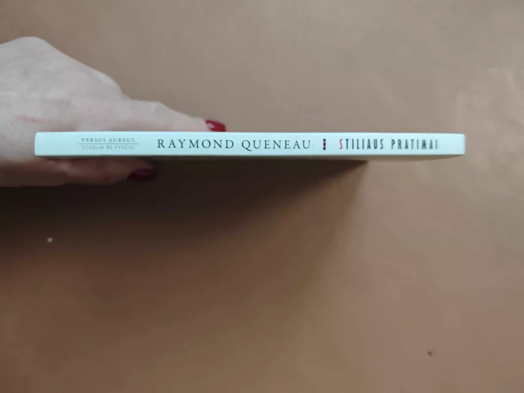 Stiliaus pratimai - Raymond Queneau, knyga 3