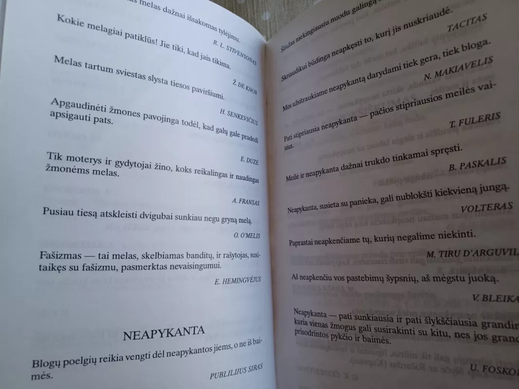 Išminties druska - aforizmų rinkinys, knyga 4