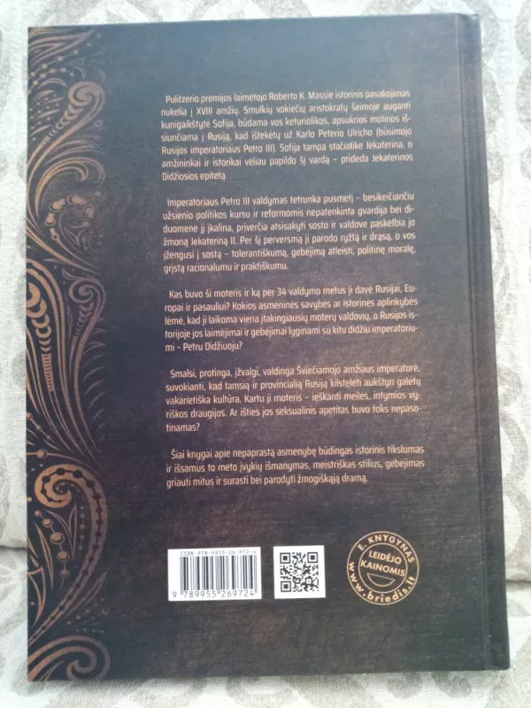 Jekaterina Didžioji: moters portretas - Robert K. Massie, knyga 4