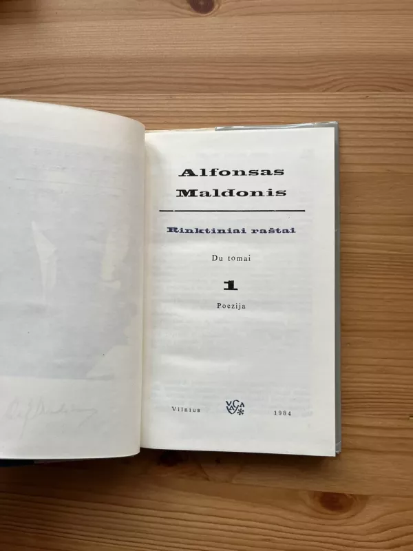 Rinktiniai raštai (I tomas) - Alfonsas Maldonis, knyga 3