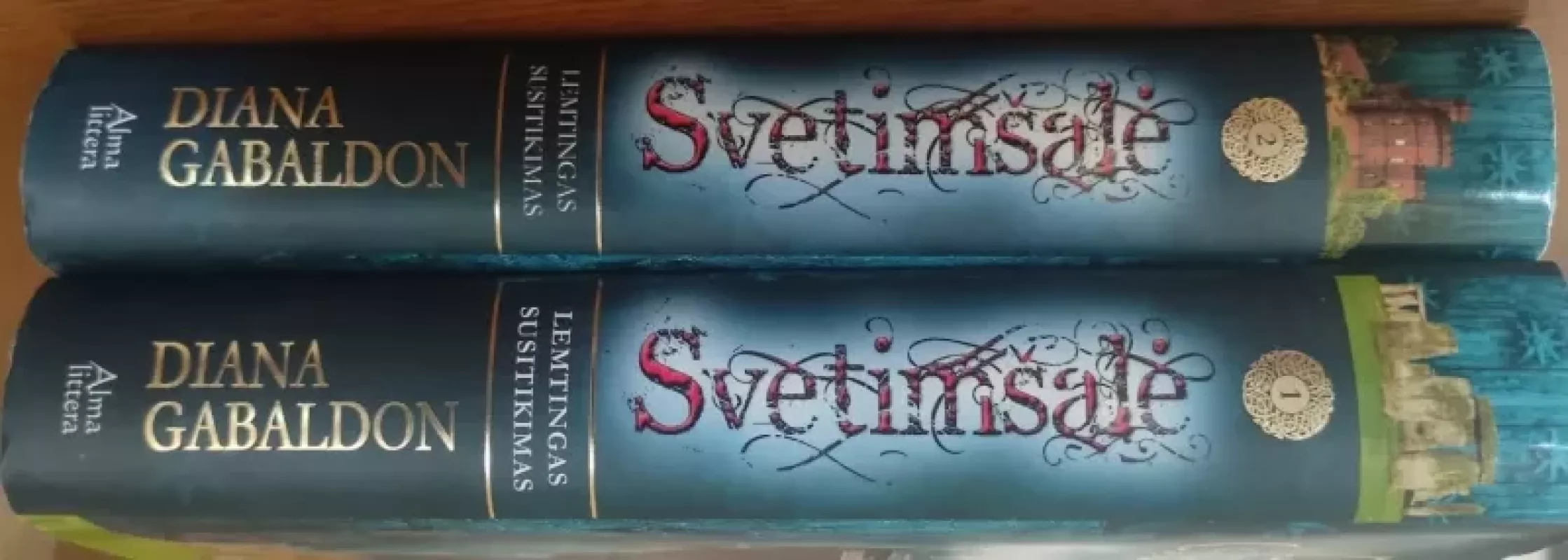 Svetimšalė. Lemtingas susitikimas. Dalys 1 ir 2 - Diana Gabaldon, knyga 5