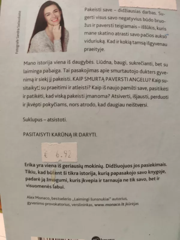 Dukra - Erika Burinskaitė, knyga 3