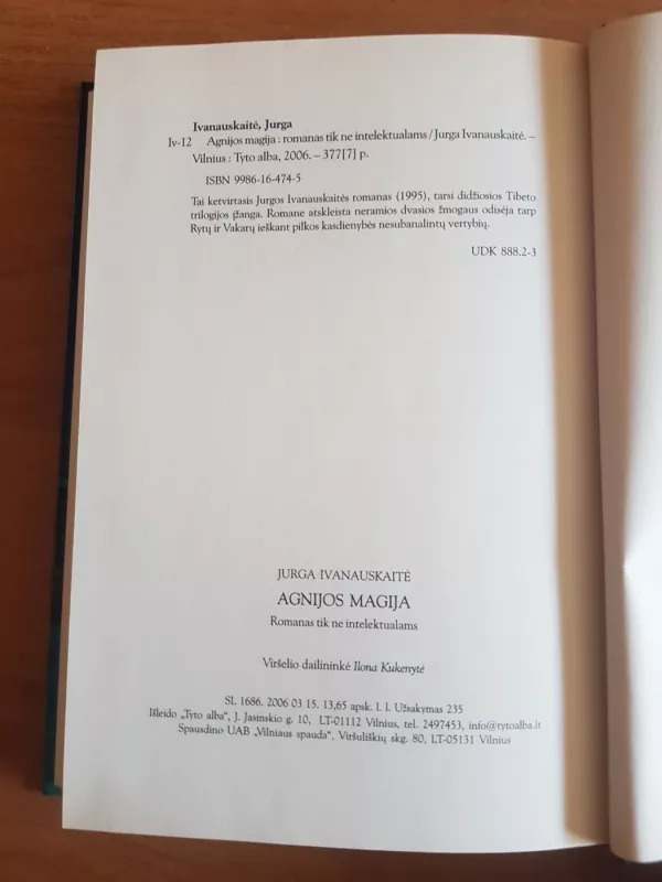 Agnijos magija - Jurga Ivanauskaitė, knyga 4