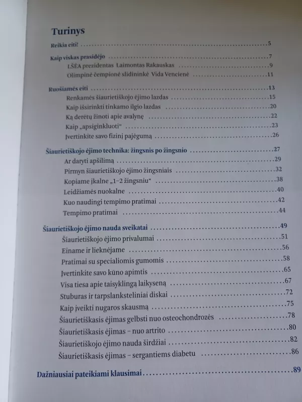 Šiaurietiškas ėjimas kiekvienam - Valdas Tautkus, knyga 5