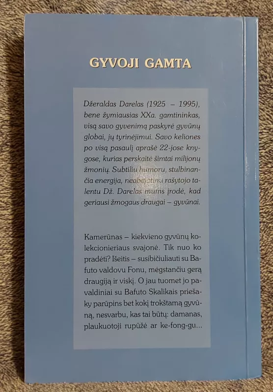 Bafuto skalikai - Džeraldas Darelas, knyga 6