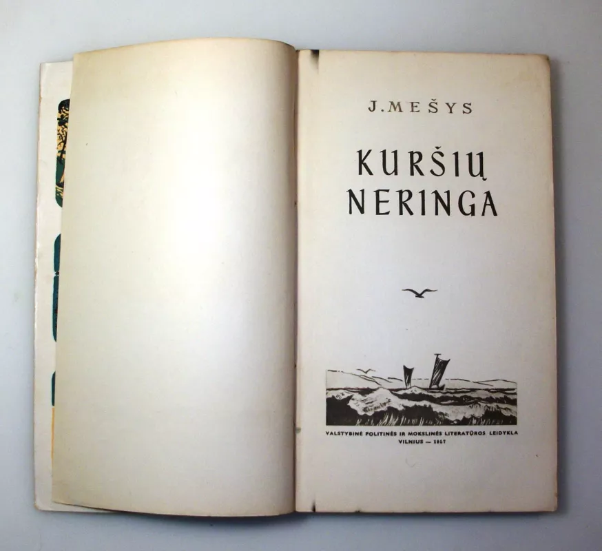 Kuršių Neringa - J. Mešys, knyga 6
