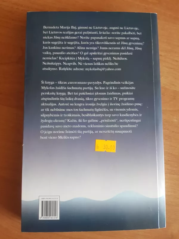 Meilės sapnų pirklys - Bernadeta Marija Baj, knyga 3