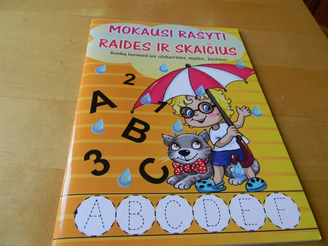 mokausi rasyti raides ir skaicius - Autorius nenurodytas, knyga 2
