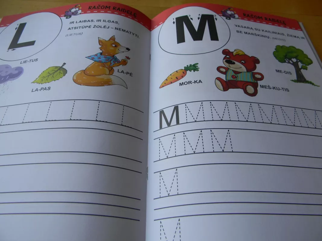 mokausi rasyti raides ir skaicius - Autorius nenurodytas, knyga 5