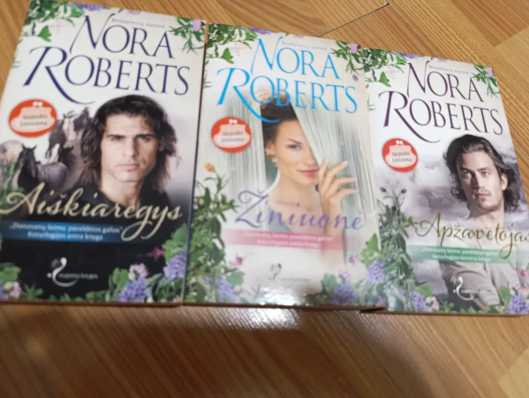 Apžavėtojas - Nora Roberts, knyga 3