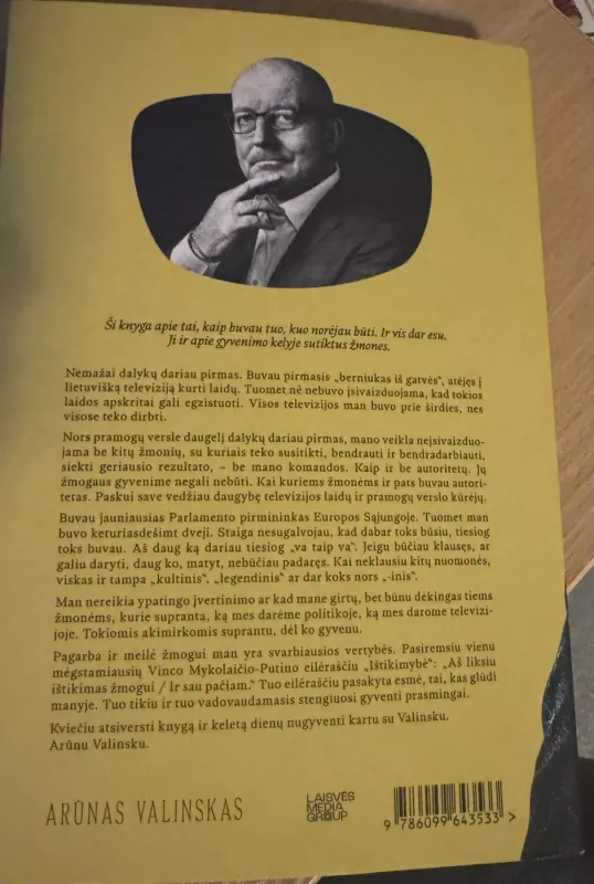 Valius. Tai buvo kažkas tokio - Arūnas Valinskas, knyga 3