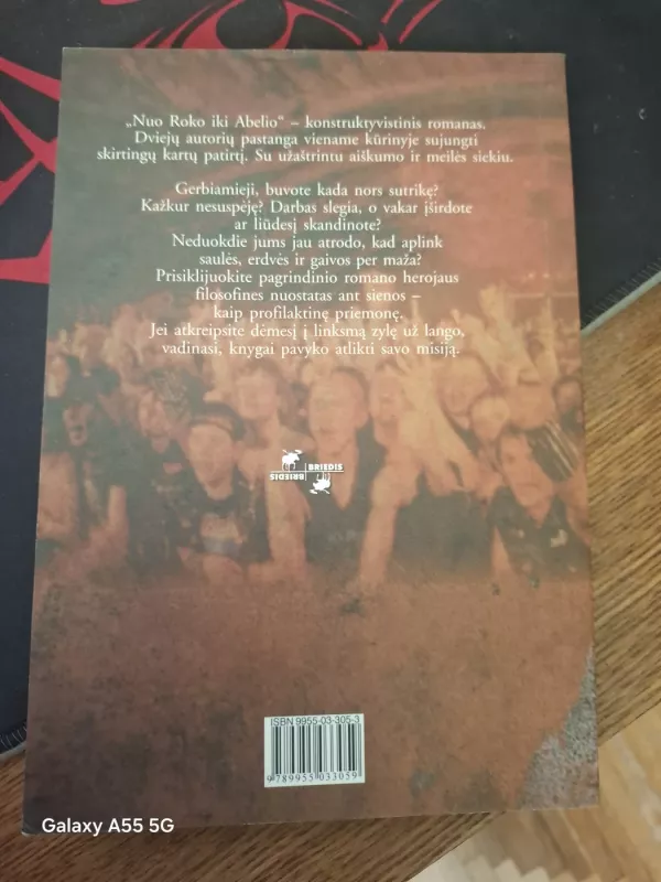 Nuo Roko iki Abelio: dviejų romanas - Edmundas Janušaitis, knyga 3