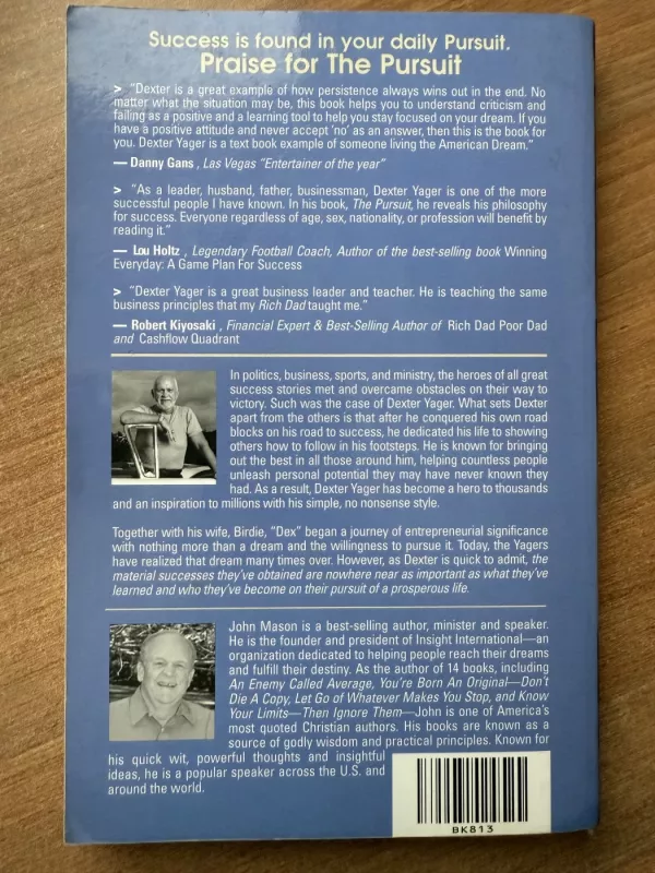 The Pursuit. Success is hidden in the journey - Dexter Yager, knyga 3