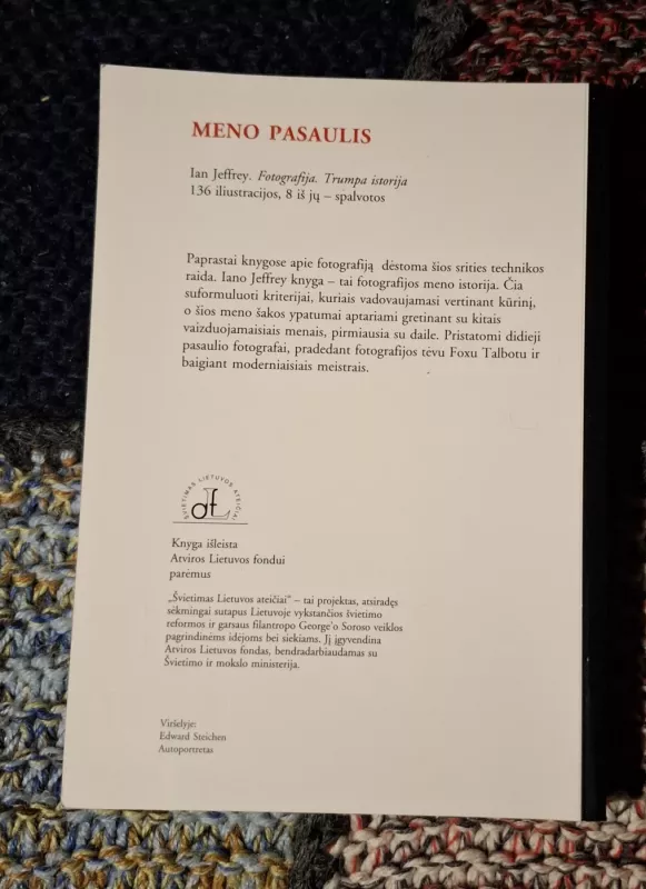 Fotografija - Ian Jeffrey, knyga 3