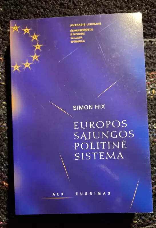 Europos Sąjungos politinė sistema - Simon Hix, knyga 2