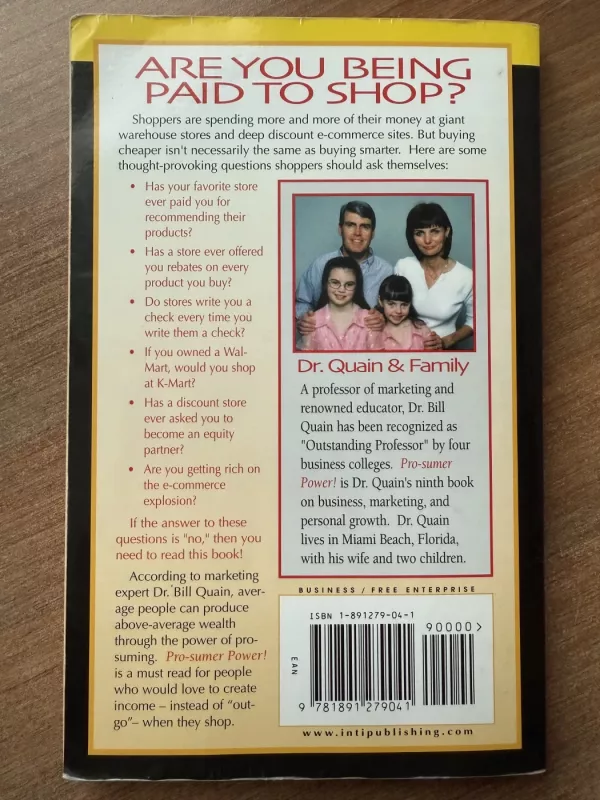 PRO-SUMER POWER! - Bill Quain, knyga 3