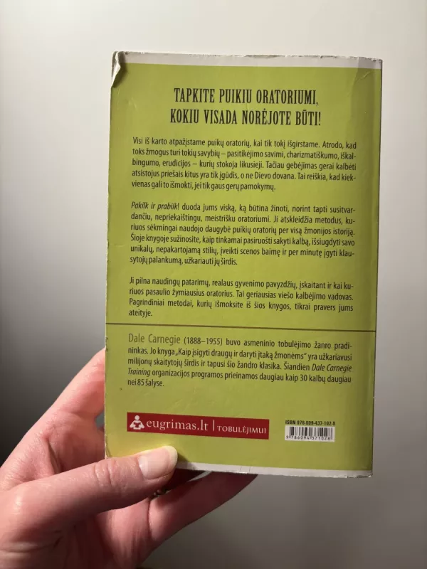 Pakilk ir prabilk - Dale Carnegie, knyga 3