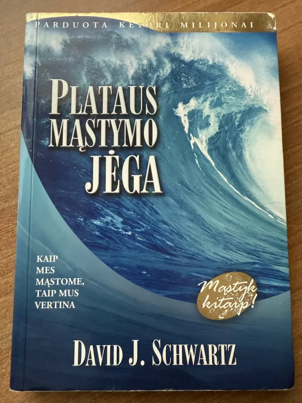 Plataus mąstymo jėga - David J.Schwartz, knyga 2