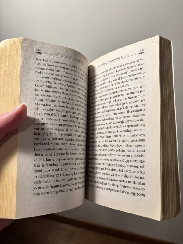 Virsmo taškas: kaip maži dalykai daro didelę įtaką - Malcolm Gladwell, knyga 6