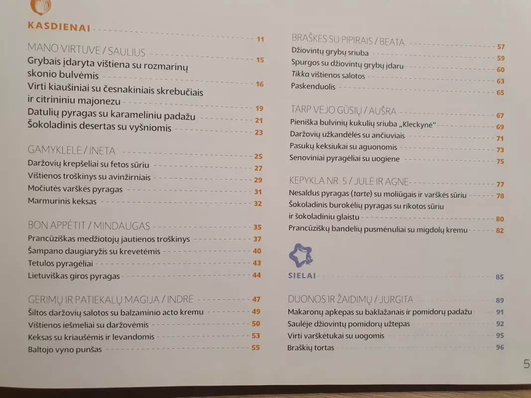 Gyventi skanu - Geriausi tinklaraštininkų receptai, knyga 3