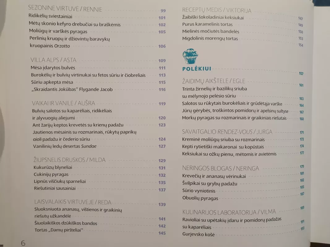 Gyventi skanu - Geriausi tinklaraštininkų receptai, knyga 4