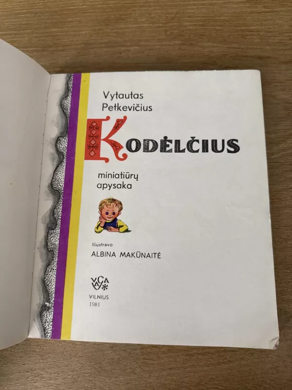 Kodėlčius - Vytautas Petkevičius, knyga 3