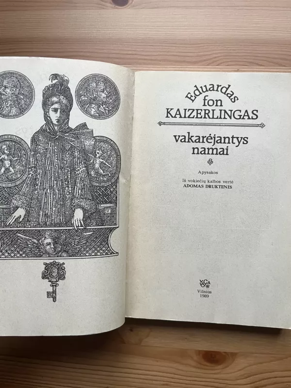 Vakarėjantys namai - Eduardas fon Kaizerlingas, knyga 3