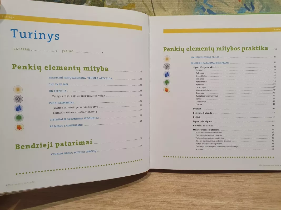 Penkių elementų mityba. Maistas gerai savijautai - Claudia Nichteri, knyga 3