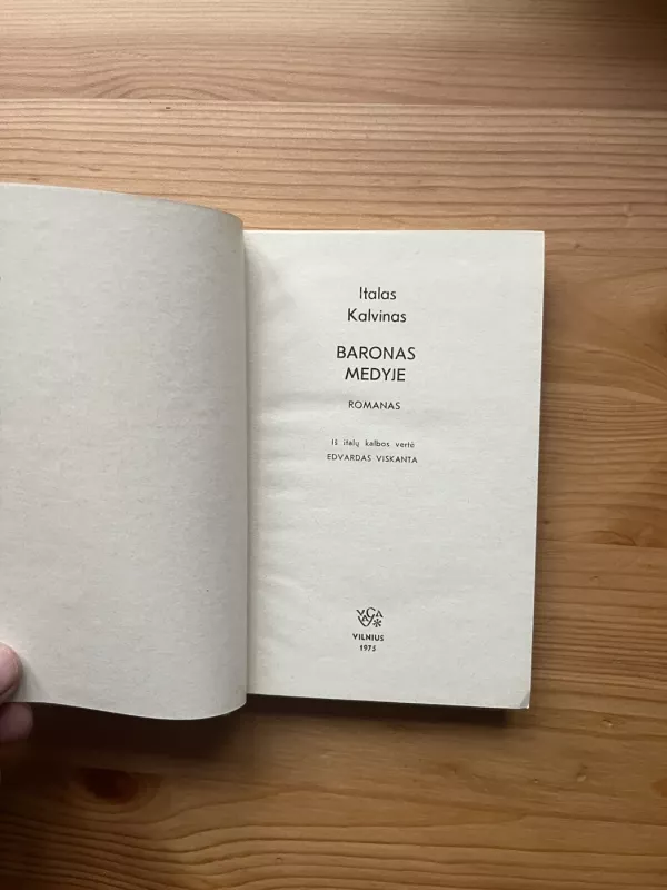 Baronas medyje - Italas Kalvinas, knyga 3