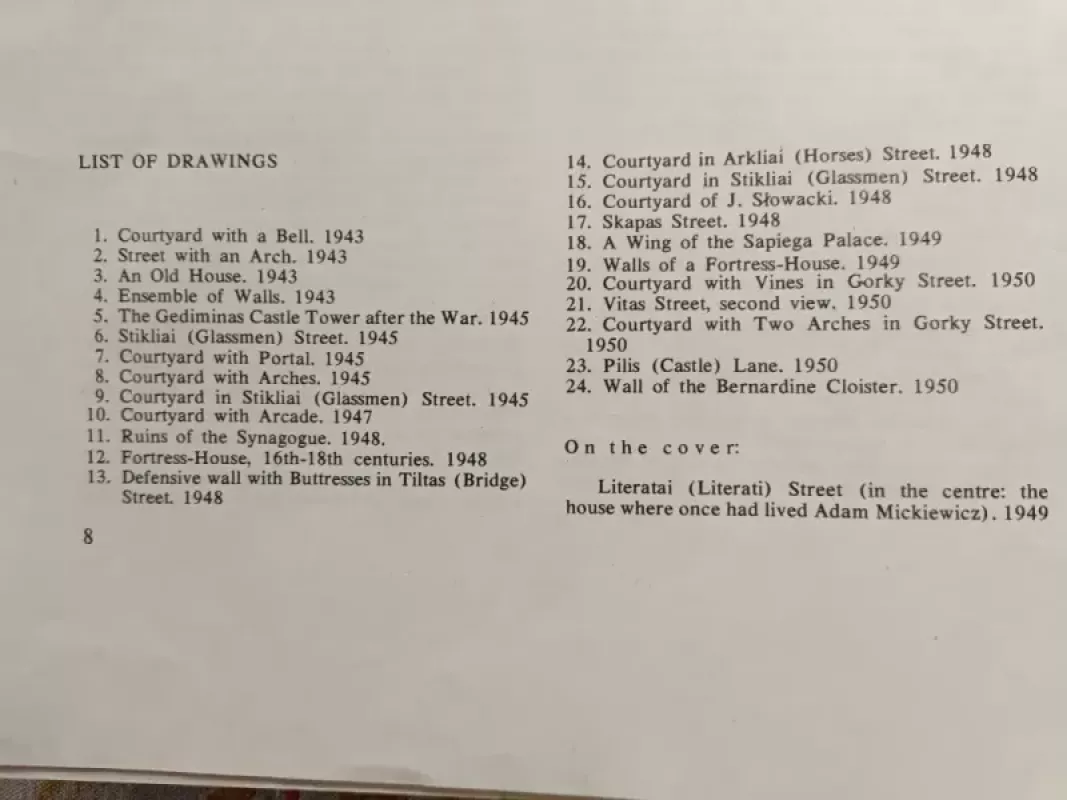 Mečislovas Bulaka Vilniaus senamiestis - J. Jurginis, knyga 4