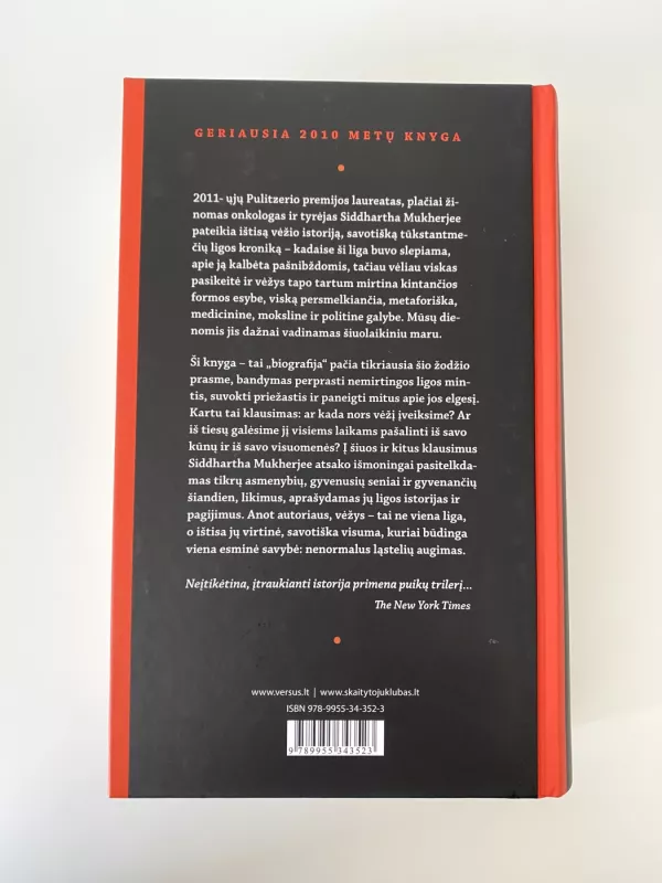 Visų ligų karalius: vėžio biografija - Siddhartha Mukherjee, knyga 3