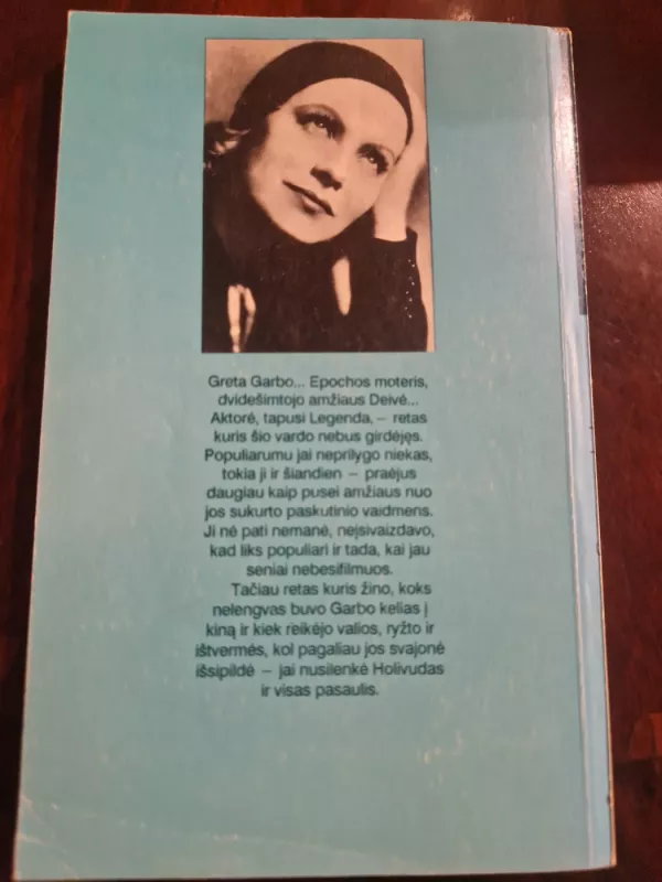 Greta Garbo - Judit Csengery, knyga 3