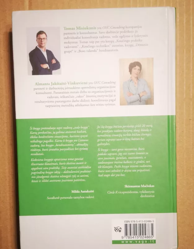 Vadovas per 24 h - Tomas Misiukonis, Almanta J.Vinkuvienė, knyga 3