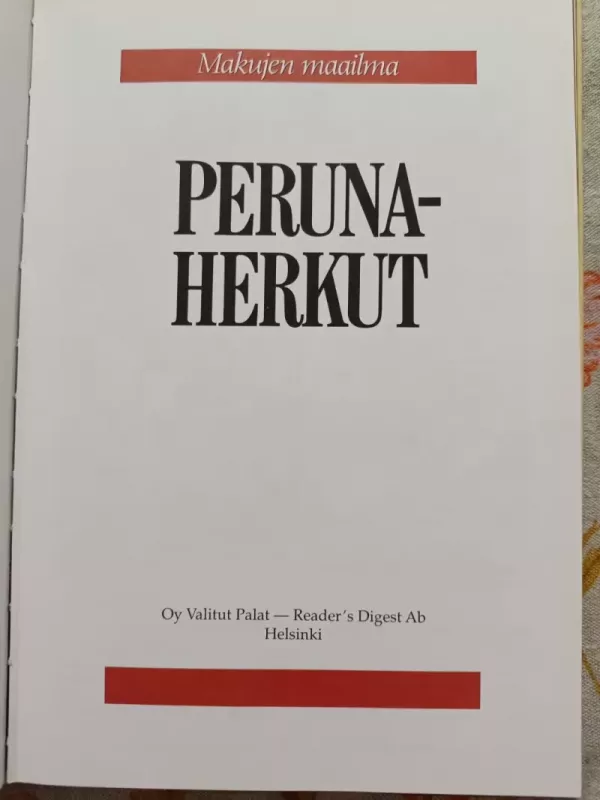 Peruna-Herkut - Makujen , knyga 3