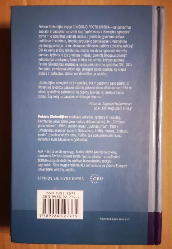 Ciniškojo proto kritika - Peter Sloterdijk, knyga 3