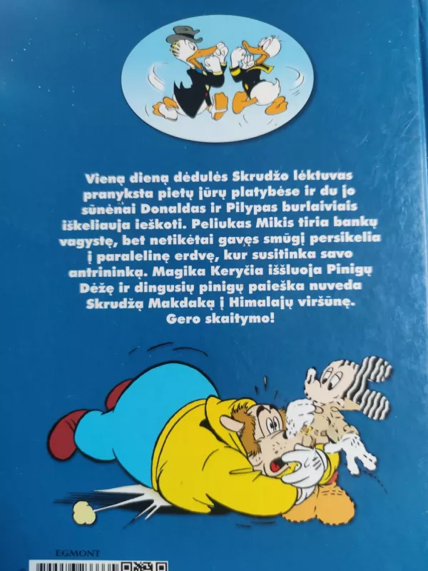 Donaldas ir kiti. Pašėlusios burlaivių lenktynės ir nuotykiai Himalajų viršūnėje - Walt Disney, knyga 3