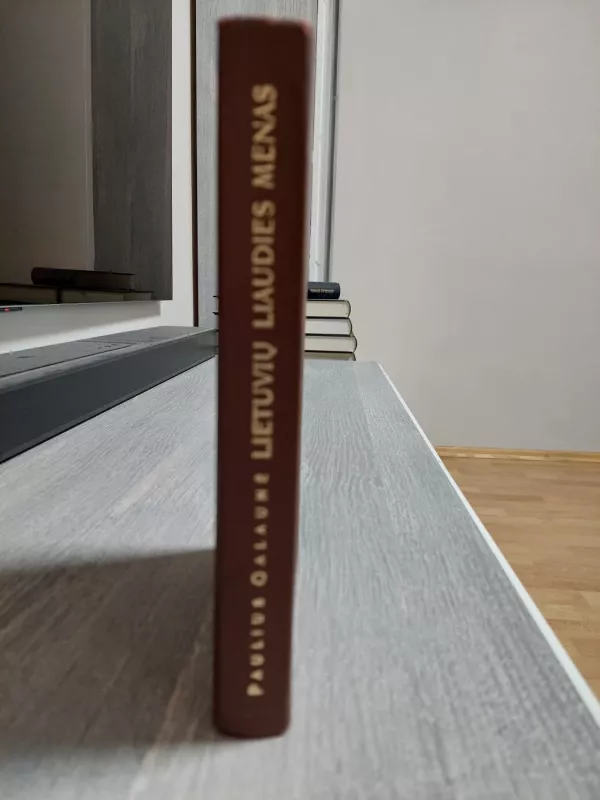 Lietuvių liaudies menas ir jo meninių formų plėtojimosi pagrindai. - Paulius Galaunė, knyga 2