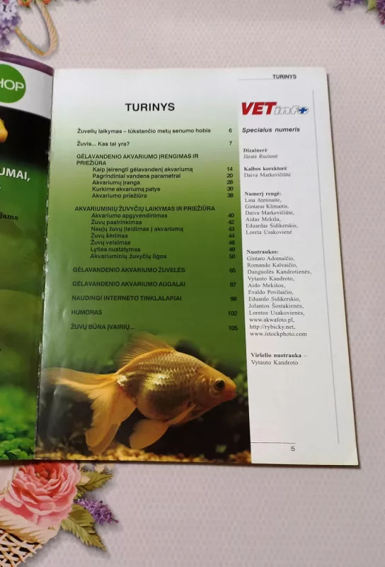Gėlavandeniai akvariumai: įrengimas, priežiūra, žuvys - Autorių Kolektyvas, Danguolė Kandrotienė, knyga 3