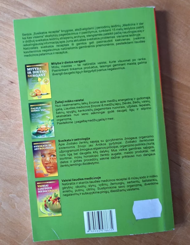 Sveikatos receptai. Daržovės liaudies medicinoje - Autorių Kolektyvas, knyga 3