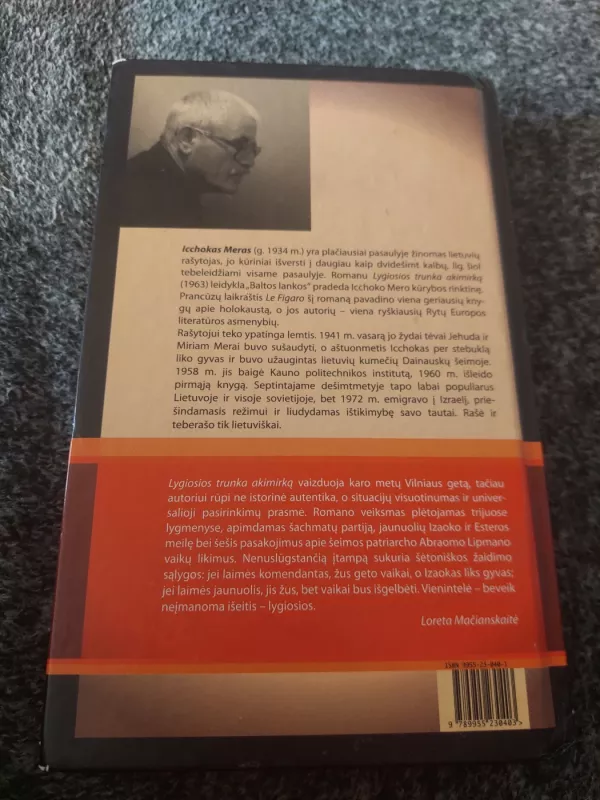 Lygiosios trunka akimirką - Icchokas Meras, knyga 3