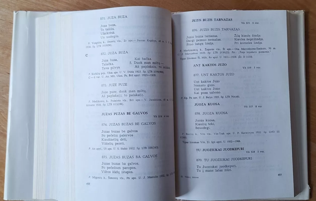 Lietuvių liaudies dainynas (I dalis): Vaikų dainos - Autorių Kolektyvas, knyga 4