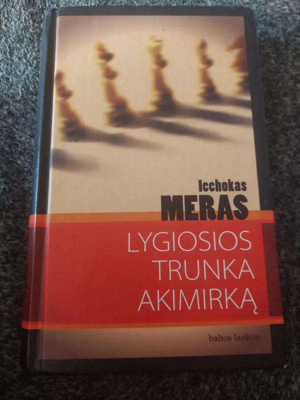 Lygiosios trunka akimirką - Icchokas Meras, knyga 2