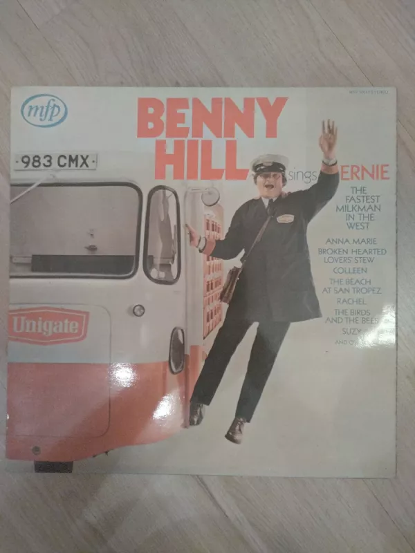 Benny Hill - Benny Hill Sings Ernie, The Fastest Milkman In The West - Walter j. Ridley, plokštelė 3