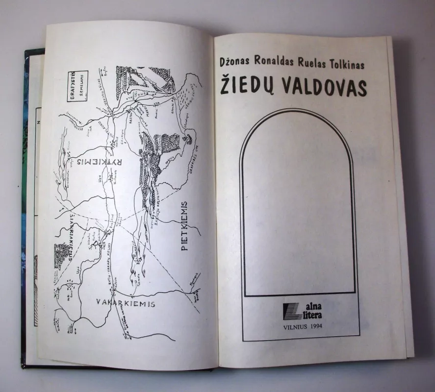 Žiedų valdovas - Džonas Ronaldas Ruelas Tolkinas, knyga 6