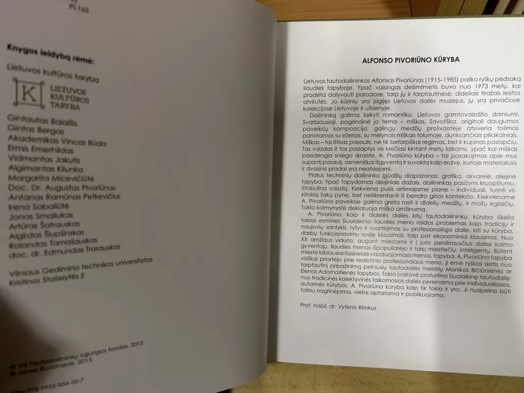 Alfonsas  Pivoriūnas - Jonas Rudzinskas, knyga 3