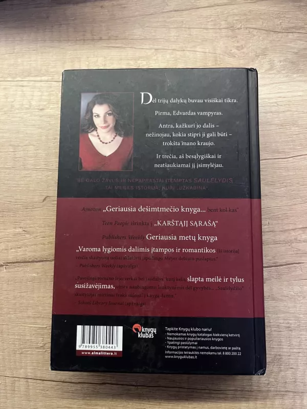 Saulėlydis - Stephenie Meyer, knyga 3
