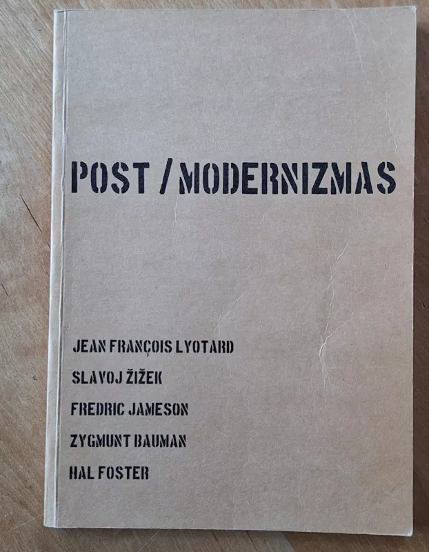 Post / Modernizmas - Audronė Žukauskaitė, knyga 2