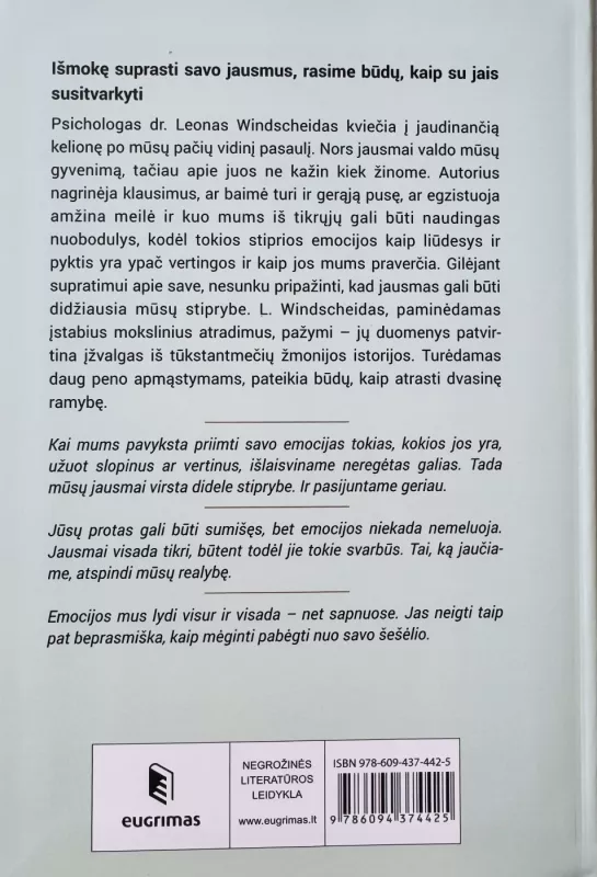 Jausti ir jaustis geriau. Kelionė link atsipalaidavimo - Leon Windscheid, knyga 3