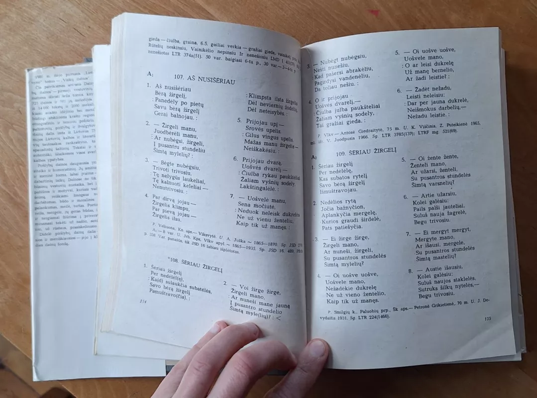 Lietuvių liaudies dainynas. II t. 1 d. Vestuvinės dainos. Piršlybų dainos - A. Jonynas, ir kiti , knyga 6