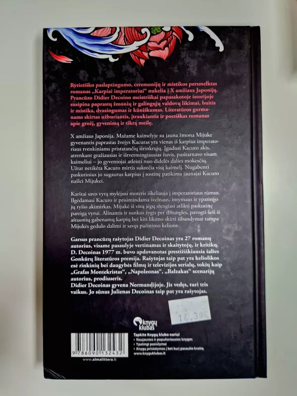 Karpiai imperatoriui - Didier Decoin, knyga 3